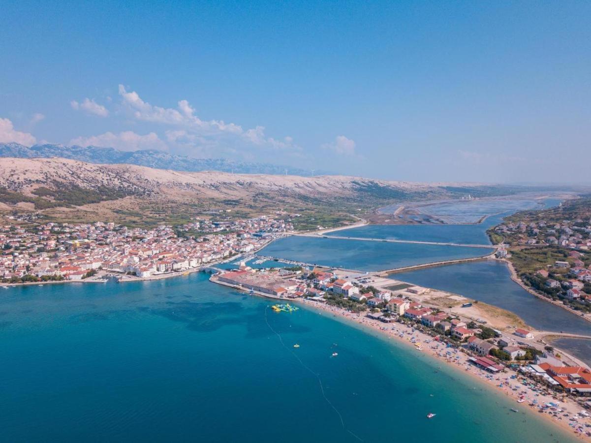 Old Town With Parking Daire Pag Town Dış mekan fotoğraf